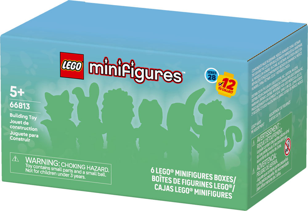 LEGO Minifigures Animal Series 28 6 Pack - Mystery Box Toys for
