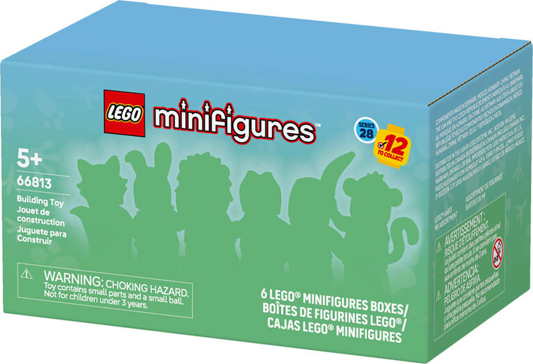 LEGO Minifigures Animal Series 28 6 Pack - Mystery Box Toys for Kids, Boys & Girls, Ages 5+ - 66813