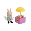 Peppa Pig - Rebecca Rabbit avec charrette de glaces - Édition anglaise
