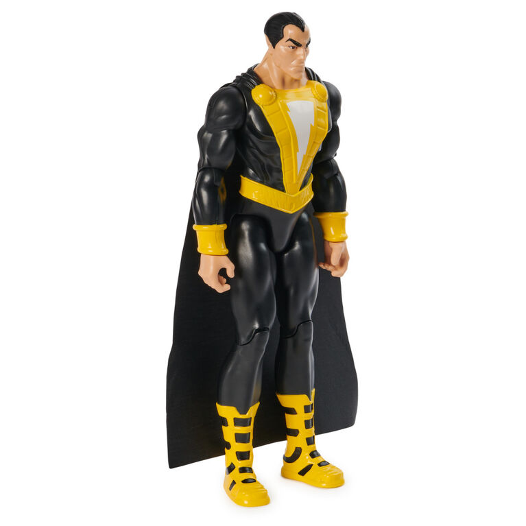 DC Comics, Figurine articul&eacute;e Black Adam de 30,48 cm avec cape, peut prendre diff&eacute;rentes postures, jouets de super-h&eacute;ros &agrave; collectionner