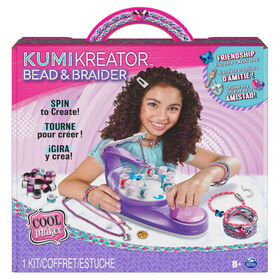 Cool Maker, KumiKreator Bead and Braider, Coffret de fabrication de colliers et de bracelets d'amitié