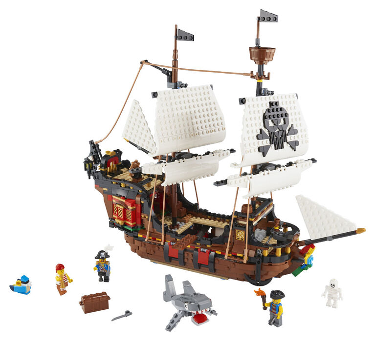 LEGO Creator Le bateau pirate 31109 (1264 pièces)