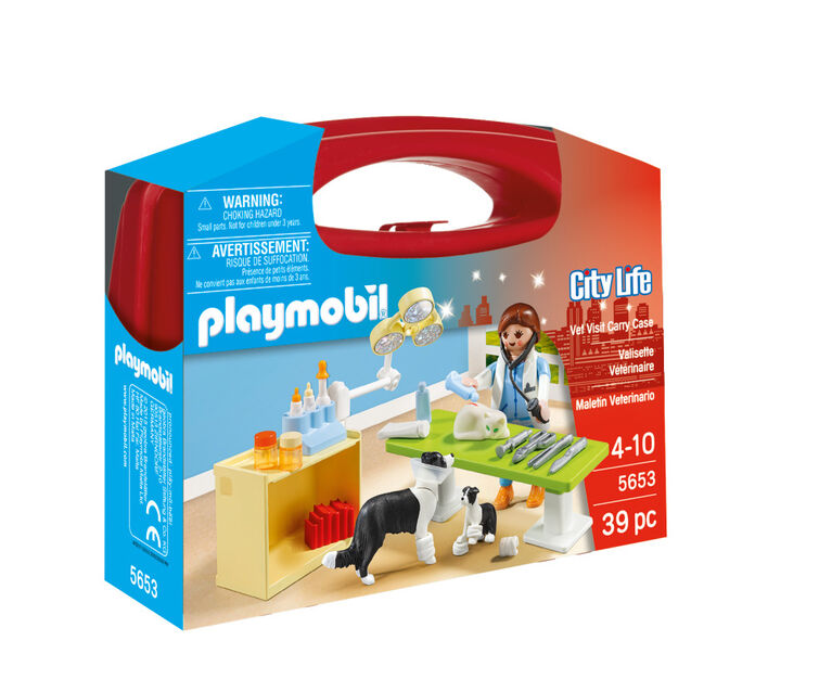 Playmobil - Vet Visit Carry Case