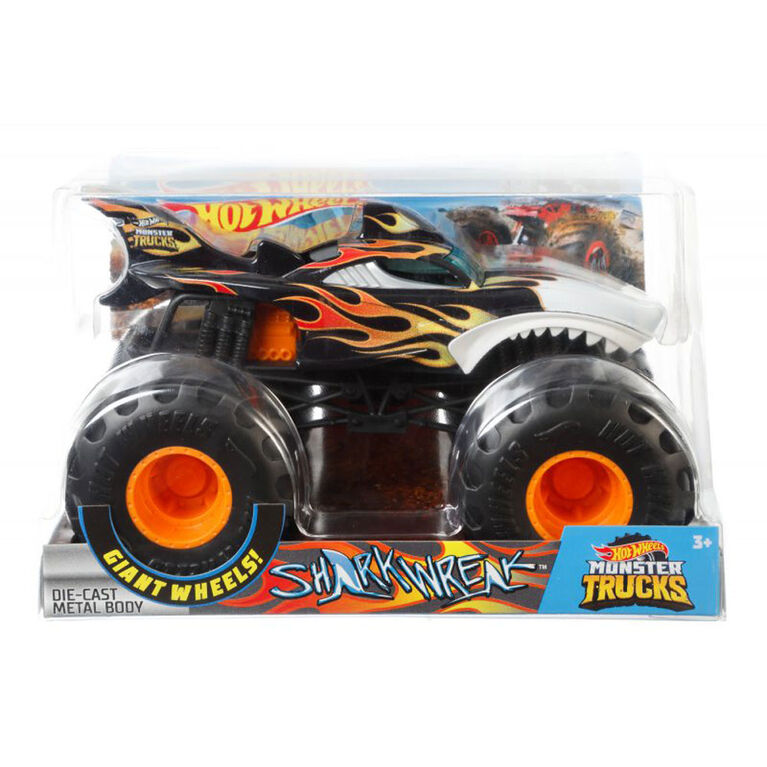 Hot Wheels Monster Trucks Shark Wreak Vehicle - English Edition