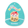 Squishmallows 7.5" Plush - Gasten the Strawberry Crepe with Chocolate Drizzle