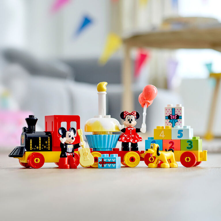 Afdaling Groet vrijdag LEGO DUPLO Disney Mickey & Minnie Birthday Train 10941 (22 pieces) | Toys R  Us Canada