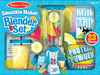 Melissa & Doug Smoothie Maker Mélangeur Set avec Play Food (24 Pcs) - les motifs peuvent varier