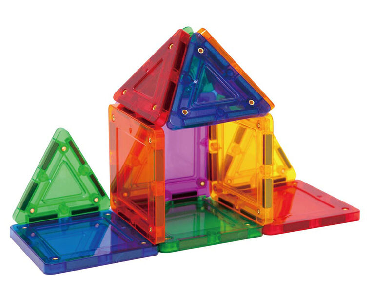 Tileblox 14Pc Rainboew Magnetic Construction Set