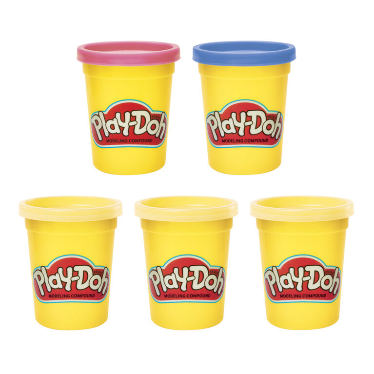 Play-Doh Color Me Happy 5-Pack of Modeling Compound with 3 Emoji-Inspired Cans