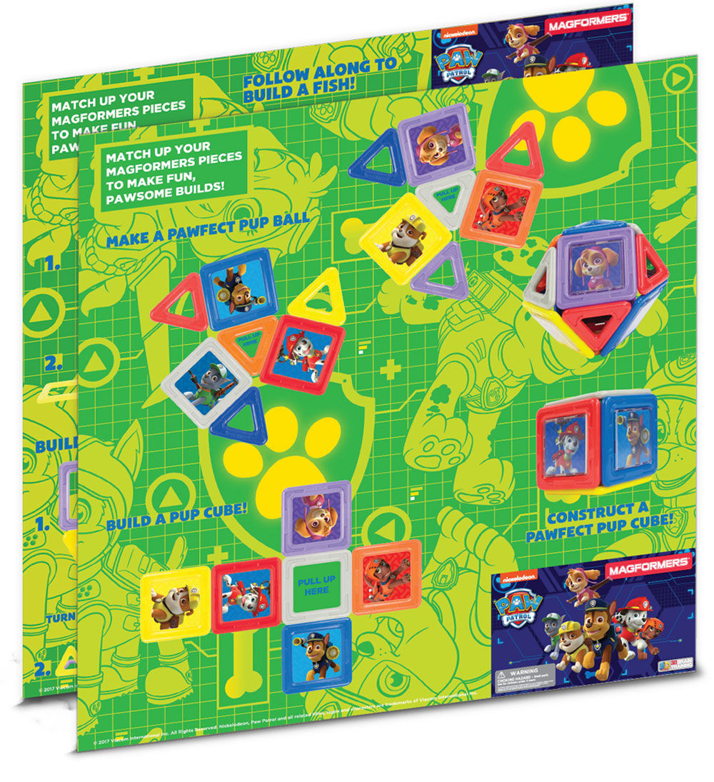 Magformers Paw Patrol Ready for Action Construction Set 20 Piece Toys R Us Canada