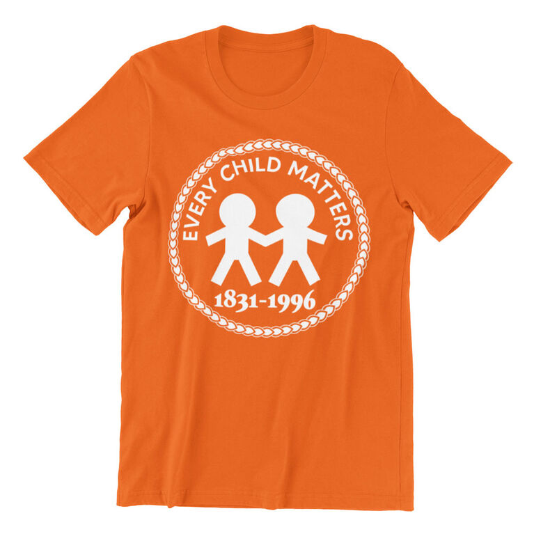 Every Child Matters Orange Tee Shirt Short Sleeve Youth Tee - XXS