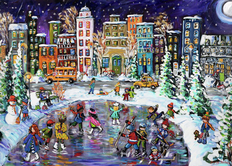 Ravensburger - Canadian City Lights 1000Pc Puzzle