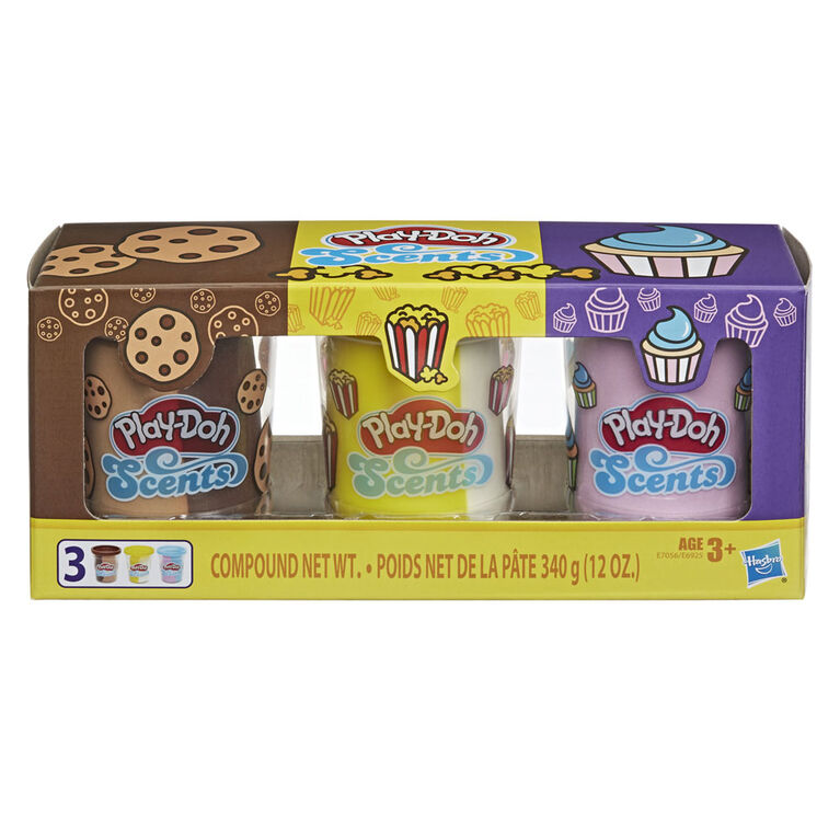 Play-Doh Scents 3-Pack of Snack Scented Modeling Compound