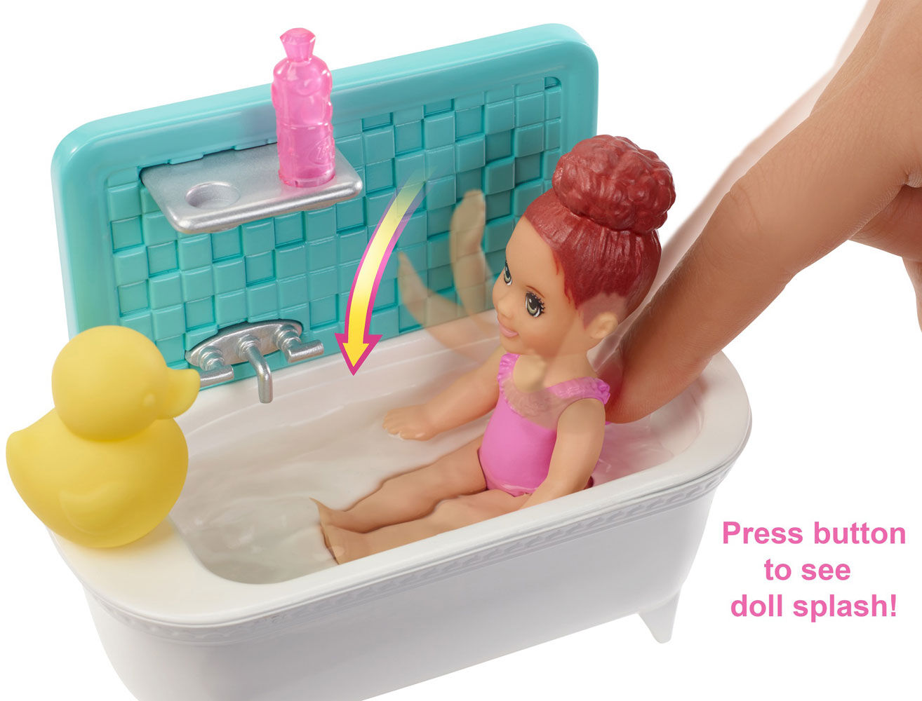 barbie baby bath