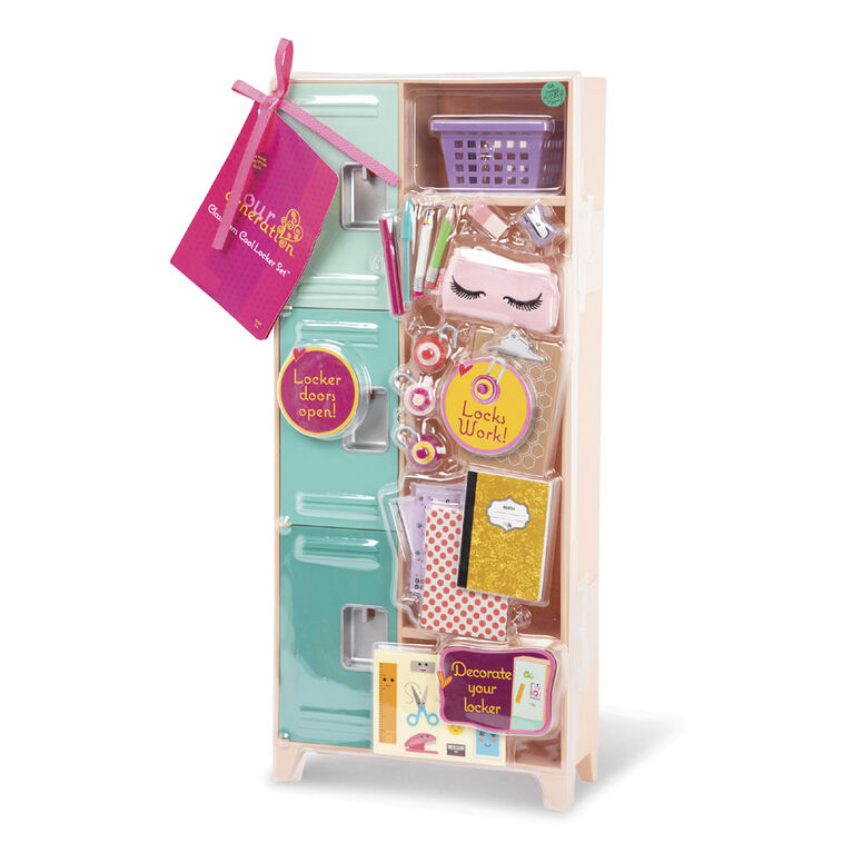 Classroom Cool Locker Set, Our Generation, Ensemble de casier pour