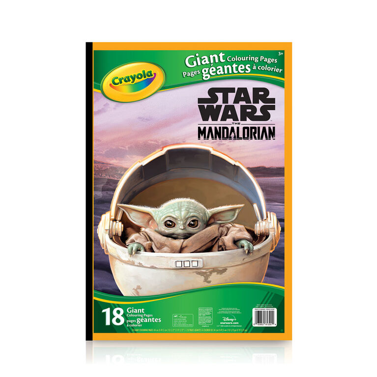 Crayola Giant Colouring Pages, Star Wars The Mandalorian