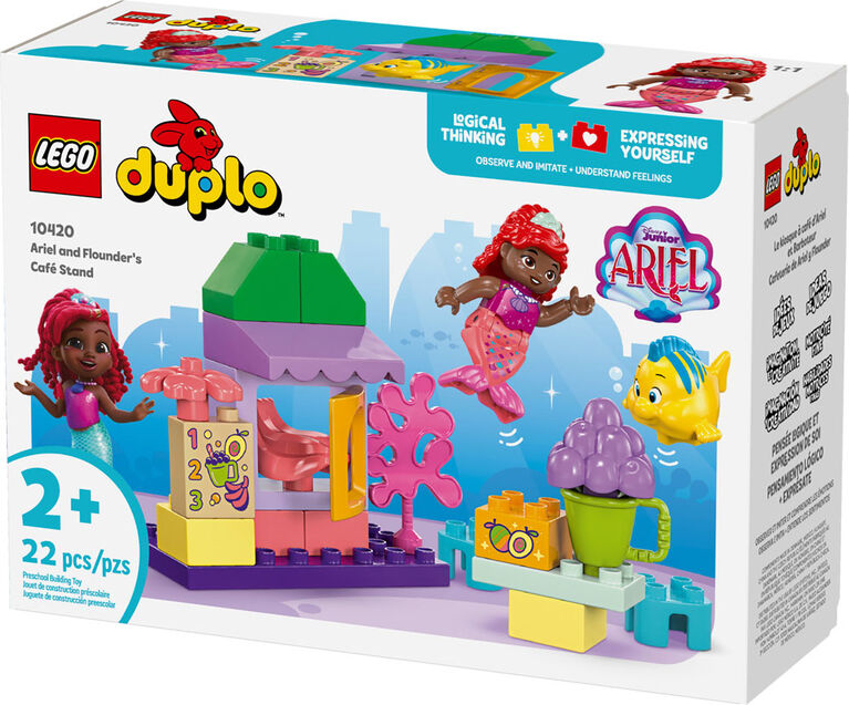LEGO DUPLO | Disney Le kiosque à café d'Ariel et Barboteur 10420