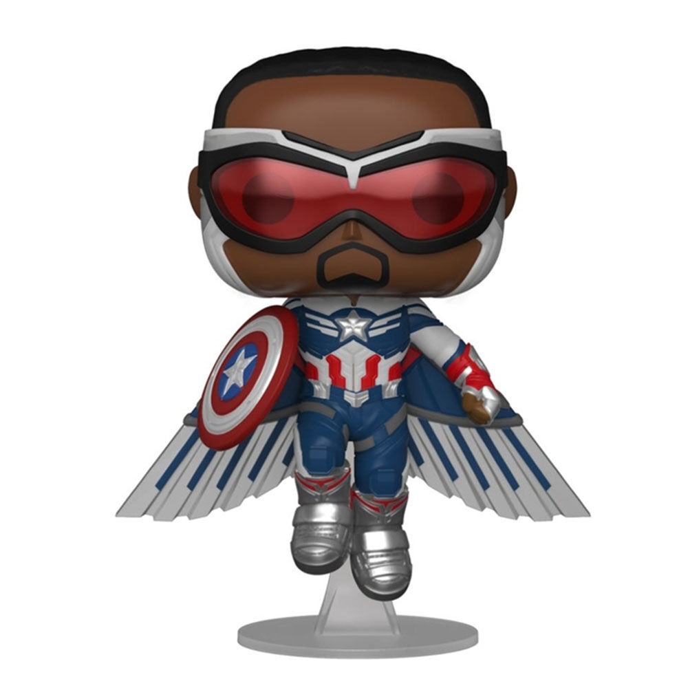 Funko POPMarvel: Falcon and The Winter Soldier - Captain America (Sam Wilson) Flying