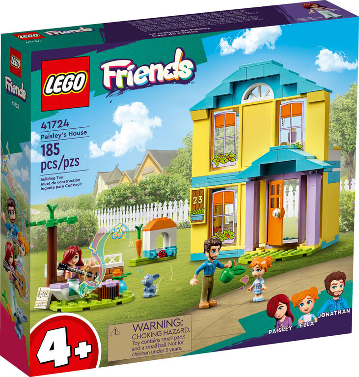 LEGO Friends Paisley's House 41724 Building Toy Set (185 Pieces)