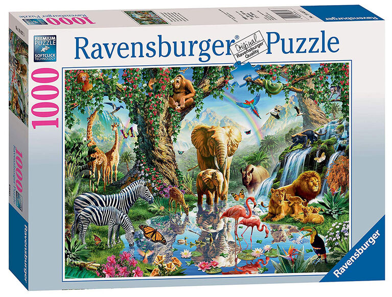 Ravensburger! Adventures in The Jungle Jigsaw Puzzle - 1000 Piece