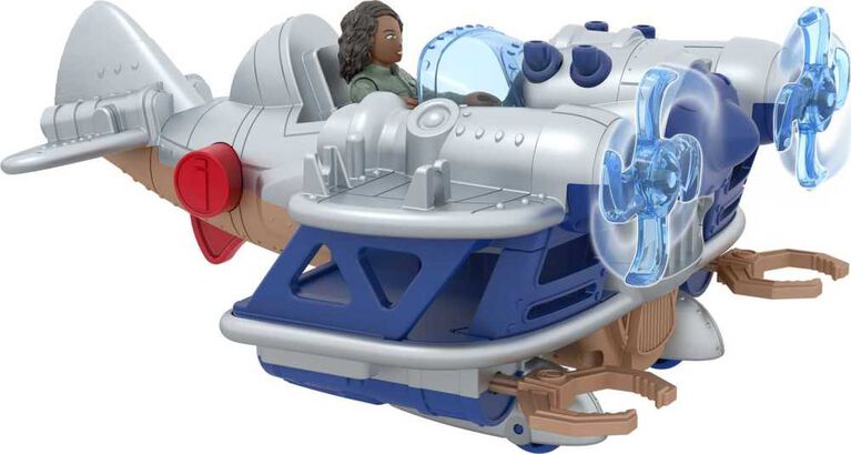 Fisher-Price Imaginext Jurassic World Dominion Kayla Watts Figure and Toy Plane