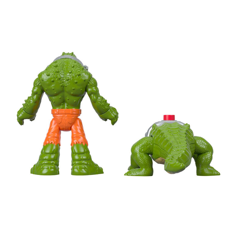 Fisher-Price Imaginext DC Super Friends K. Croc & Crocodile - English Edition