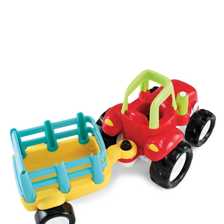 Early Learning Centre Happyland Lights and Sounds Farm Tractor - English Edition - R Exclusive