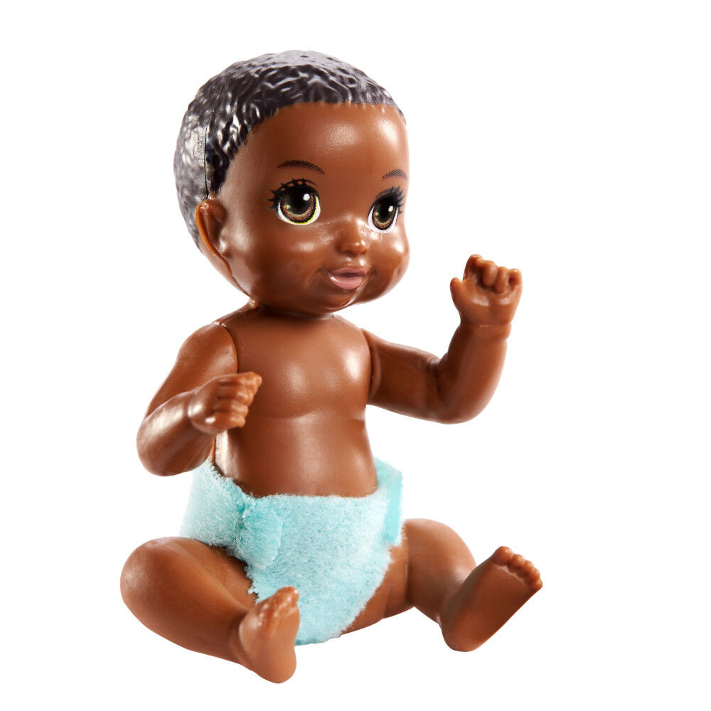 Barbie Skipper Babysitters Inc. Dolls 2 Pack of Sibling Dolls Includes Small Toddler Doll and Baby Doll Figure in Diaper for 3 to 7 Year Olds Toys R Us Canada