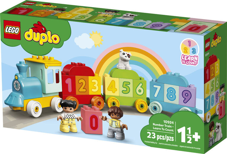 LEGO DUPLO Le train des chiffres - Apprendre à compter 10954 (23 pièces)