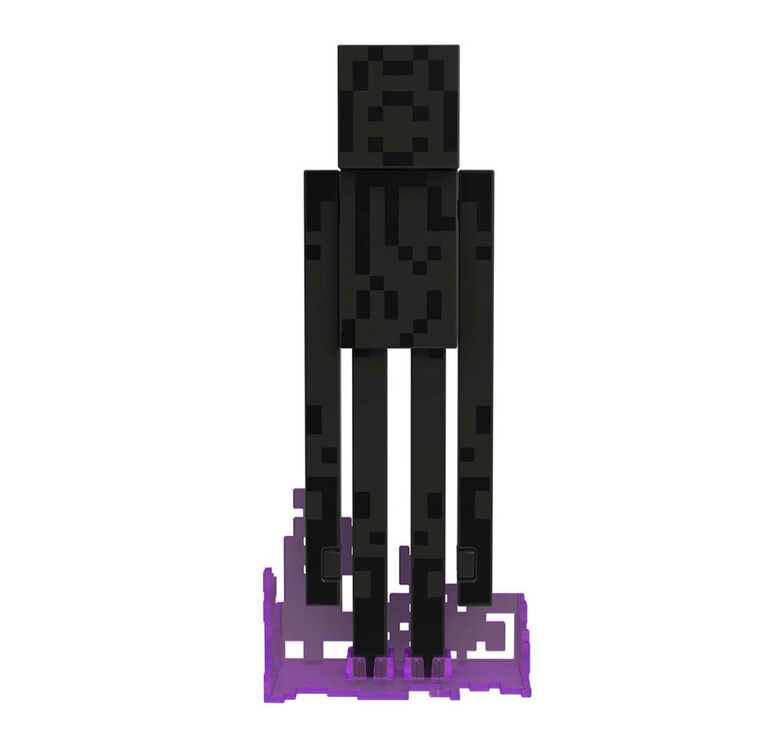 Minecraft Diamond Enderman Action Figure with Accessories, 5.5-inch Toy Collectible