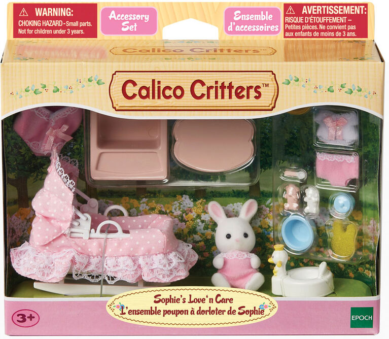 Calico Critters Sophie's Love N Care, Dollhouse Playset with Figure and Accessories