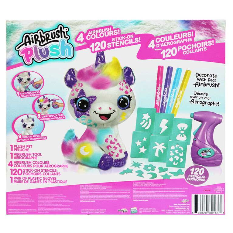Canal Toys Style 4 Ever Spray Art Plush Unicorn 228227