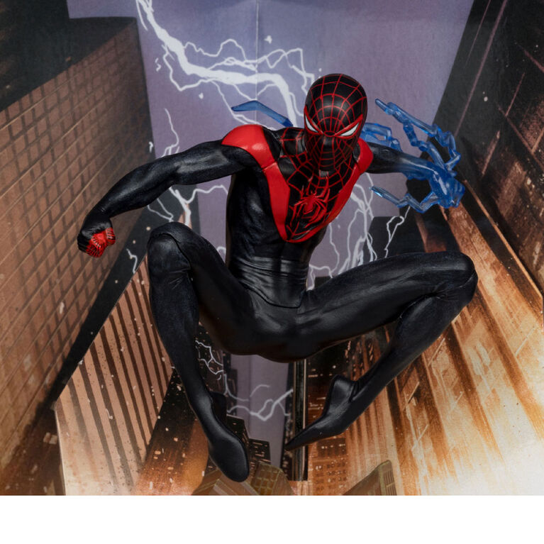 Marvel Spider-Man 1:10th Scale Collectible with Scene (Miles Morales: Spider-Man #1)