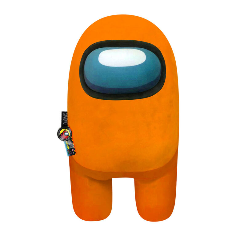 Among Us 16-Inch Super-Soft Squishy Plush Toy - ORANGE