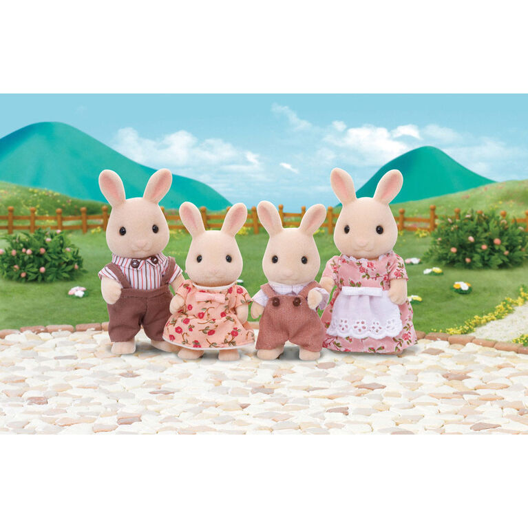 Calico Critters Sweetpea Rabbit Family