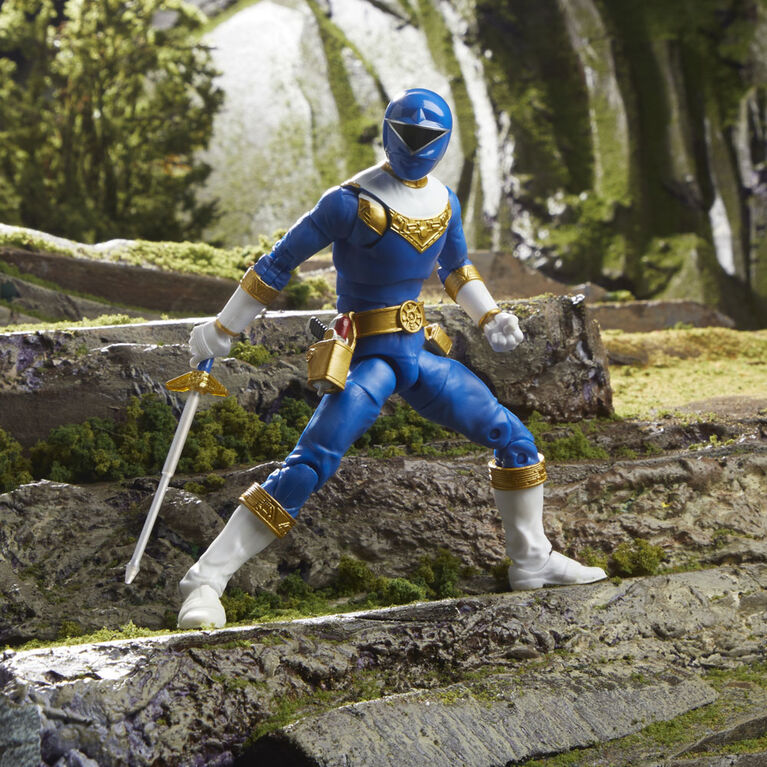 Power Rangers Lightning Collection Zeo Blue Ranger Collectible Action Figure