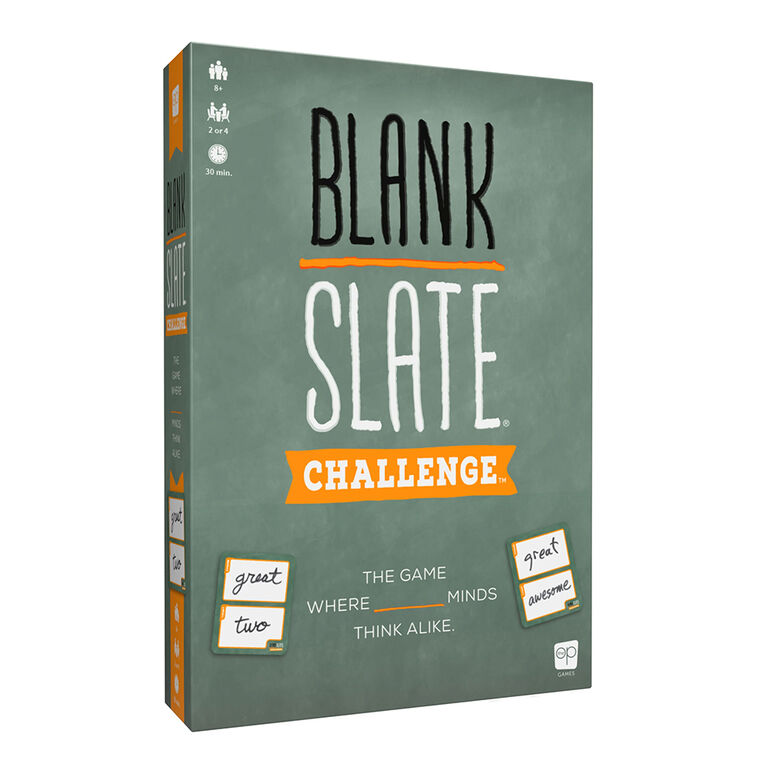 USAopoly Blank Slate Challenge Card Game - English Edition