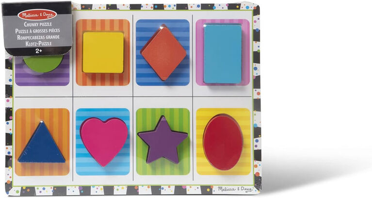 Melissa and Doug - Chunky Shape Puzzle