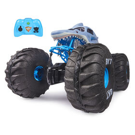 Monster Jam, Monster truck tout-terrain radiocommandé Mega Megalodon officiel, échelle 1:6