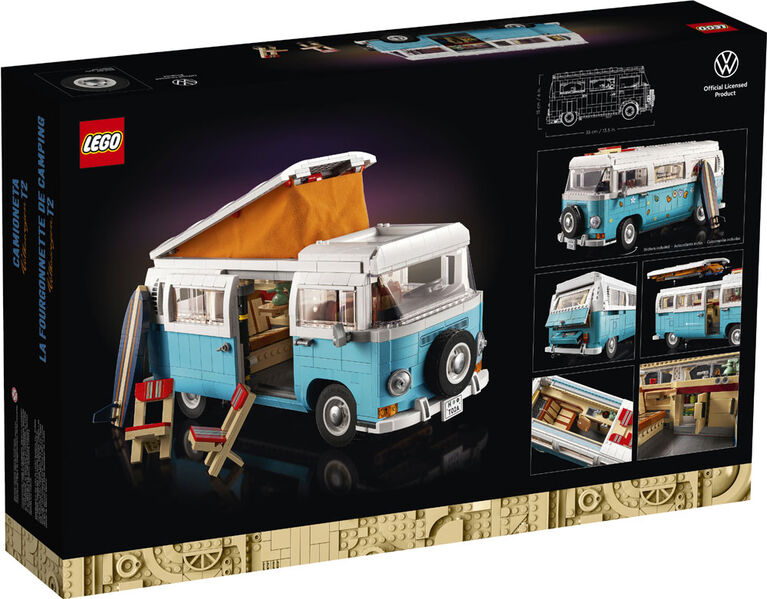 LEGO Volkswagen T2 Camper Van 10279 Building Kit (2,207 Pieces)