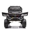 12V Mercedes Unimog 4WD MP4 Ride On - Noir - Édition anglaise