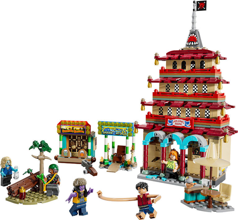 LEGO ONE PIECE La Bataille d'Arlong Park, Ensemble Interactif de Pirates, Cadeau d'Anime 75638