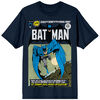 DC Comics Batman Comic Poster Navy T-Shirt-Medium