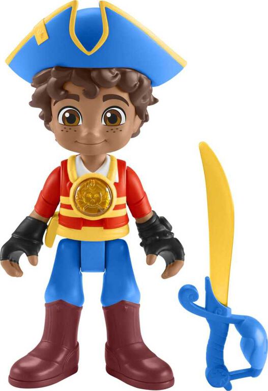 Fisher-Price Nickelodeon Santiago of the Seas Light-up Talking Santiago - English Edition