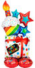 Ballon Métallique "Airloonz" "Birthday"