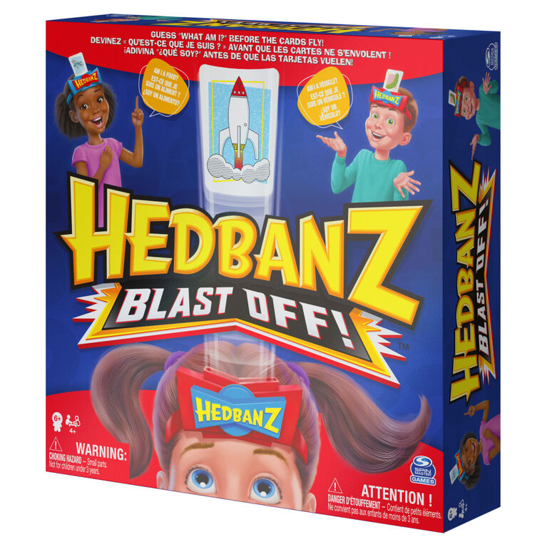 Hedbanz Blast Off! Guessing Game for Kids and Families