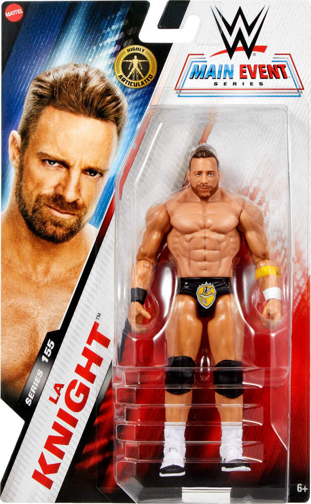 WWE Main Event Series LA Knight Action Figure