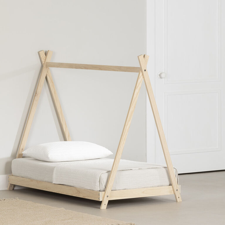 Sweedi Toddler Toddler Bed Natural Wood