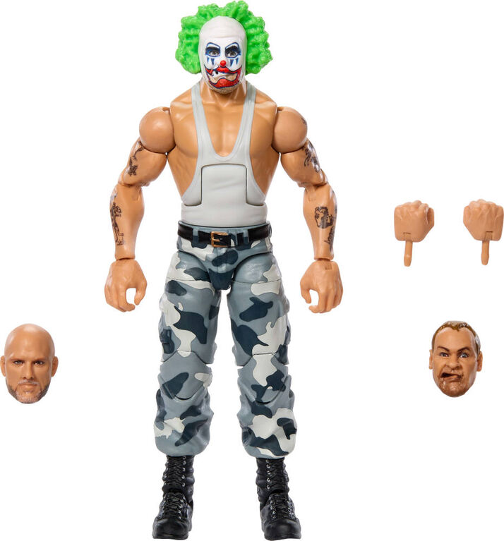 WWE Elite Collection Survivor Series Bushwhacker Luke Action Figure