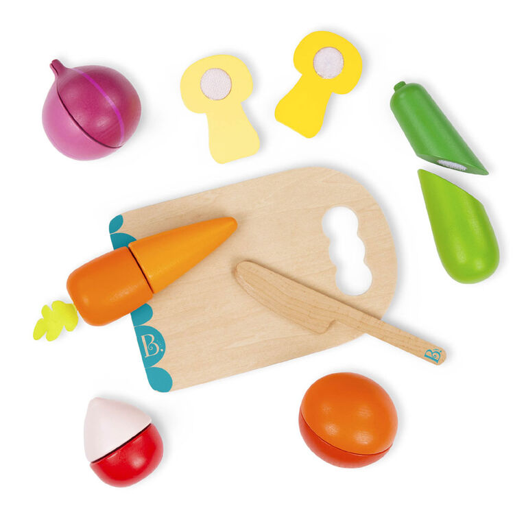 Légumes en bois, Légumes Chop 'n' Play, B. toys